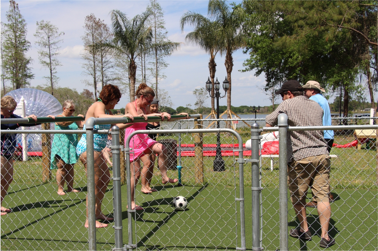 Human Foosball at The Great Escape Lakeside